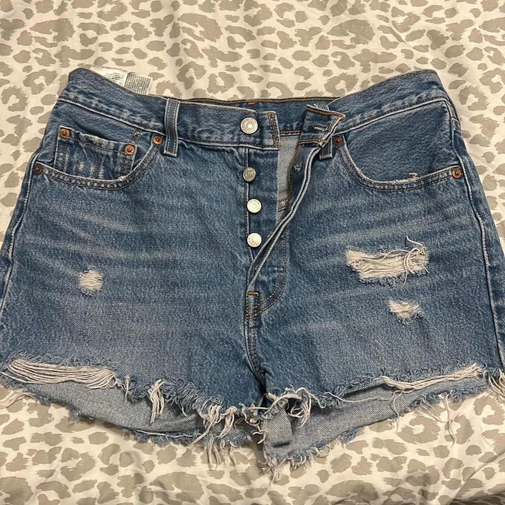 501 Levi Denim Shorts
